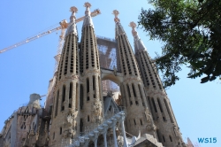 Sagrada Família Barcelona 14.08.26 - Tunesien Italien Korsika Spanien AIDAblu Mittelmeer