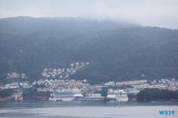 Azura AIDAdiva Bergen 19.08.08 - Fjorde Berge Wasserfälle - Fantastische Natur in Norwegen AIDAbella