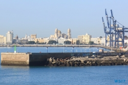 Cádiz 17.04.12 - Unsere Jubiläumsfahrt von Gran Canaria nach Hamburg AIDAsol Westeuropa