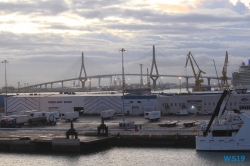 Cádiz 19.10.14 - Von Kiel um Westeuropa nach Malle AIDAbella