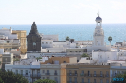 Cádiz 19.10.14 - Von Kiel um Westeuropa nach Malle AIDAbella