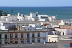 Cádiz 19.10.14 - Von Kiel um Westeuropa nach Malle AIDAbella