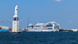 Cartagena 24.02.22 Traumhafte Strände und Wale in Mittelamerika und Karibik AIDAluna 050