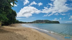 Vigie Beach Castries 22.11.06 Wundervolle Straende tuerkises Meer und Regenzeit in der Karibik AIDAperla 009