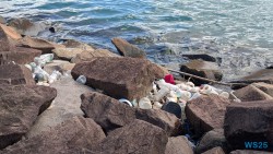 Castries 25.12.13 Baden und Schnorcheln im kristallklaren Meer AIDAperla 002