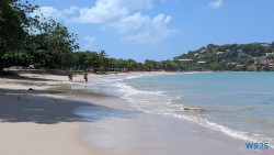 Vigie Beach Castries 25.12.13 Baden und Schnorcheln im kristallklaren Meer AIDAperla 005