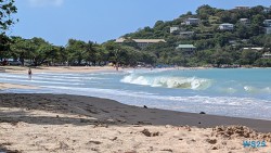 Vigie Beach Castries 25.12.13 Baden und Schnorcheln im kristallklaren Meer AIDAperla 006