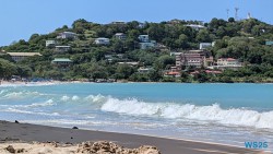 Vigie Beach Castries 25.12.13 Baden und Schnorcheln im kristallklaren Meer AIDAperla 007