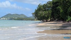 Vigie Beach Castries 25.12.13 Baden und Schnorcheln im kristallklaren Meer AIDAperla 009