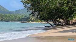 Vigie Beach Castries 25.12.13 Baden und Schnorcheln im kristallklaren Meer AIDAperla 010