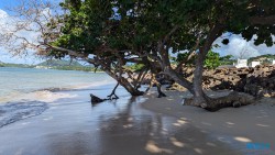 Vigie Beach Castries 24.11.30 Zu Fuß mit Taxi Fähre Boot Bus zu karibischen Stränden AIDAperla 017
