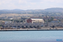 Civitavecchia 18.07.11 - Strände, Städte und Sonne im Mittelmeer AIDAstella