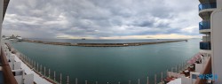 Civitavecchia 24.09.17 Geburtstage und Krimis virtuell und live im Mittelmeer AIDAcosma 002