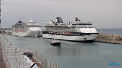 MSC Fantasiia Celebrity Constellation Civitavecchia 24.09.17 Geburtstage und Krimis virtuell und live im Mittelmeer AIDAcosma 003