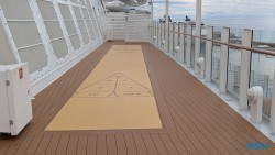Shuffleboard Civitavecchia 24.09.17 Geburtstage und Krimis virtuell und live im Mittelmeer AIDAcosma 013