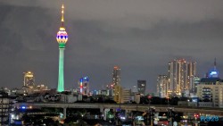 Lotus Tower Colombo 25.05.12 Begeistert zum ersten Mal in Südostasien AIDAstella 042