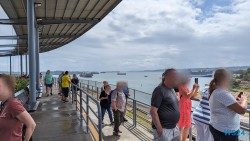 Aqua Clara Schleusen Panama Kanal Colón 24.02.21 Traumhafte Strände und Wale in Mittelamerika und Karibik AIDAluna 059