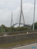 Pont de Normandie Le Havre 19.10.08 - Von Kiel um Westeuropa nach Malle AIDAbella