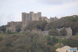 Dover Castle Dover 19.10.07 - Von Kiel um Westeuropa nach Malle AIDAbella