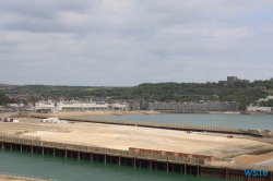 Dover 16.05.16 - Kurztour mit strahlender Sonne ohne das Schiff zu verlassen