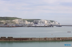 Dover 16.05.16 - Kurztour mit strahlender Sonne ohne das Schiff zu verlassen