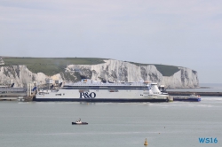 Dover 16.05.16 - Kurztour mit strahlender Sonne ohne das Schiff zu verlassen