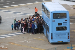 Dover 16.05.16 - Kurztour mit strahlender Sonne ohne das Schiff zu verlassen