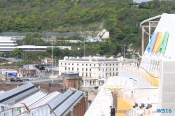 Dover 16.05.16 - Kurztour mit strahlender Sonne ohne das Schiff zu verlassen