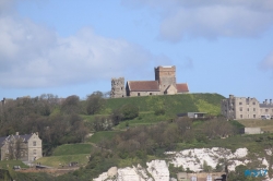 Dover 17.04.18 - Unsere Jubiläumsfahrt von Gran Canaria nach Hamburg AIDAsol Westeuropa