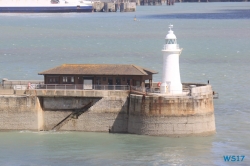 Dover 17.04.18 - Unsere Jubiläumsfahrt von Gran Canaria nach Hamburg AIDAsol Westeuropa
