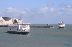 Dover 17.04.18 - Unsere Jubiläumsfahrt von Gran Canaria nach Hamburg AIDAsol Westeuropa