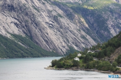 Eidfjord 15.08.15 - Norwegen Fjorde England Frankreich Spanien Portugal Marokko Kanaren AIDAsol Nordeuropa Westeuropa