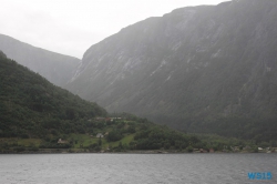 Eidfjord 15.08.15 - Norwegen Fjorde England Frankreich Spanien Portugal Marokko Kanaren AIDAsol Nordeuropa Westeuropa