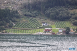 Eidfjord 15.08.15 - Norwegen Fjorde England Frankreich Spanien Portugal Marokko Kanaren AIDAsol Nordeuropa Westeuropa