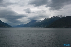 Eidfjord 15.08.15 - Norwegen Fjorde England Frankreich Spanien Portugal Marokko Kanaren AIDAsol Nordeuropa Westeuropa