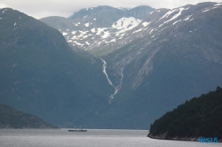 Eidfjord 15.08.15 - Norwegen Fjorde England Frankreich Spanien Portugal Marokko Kanaren AIDAsol Nordeuropa Westeuropa