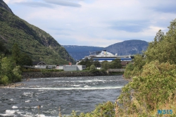 Den Eio entlang zum Eidfjordvatnet Eidfjord 15.08.15 - Norwegen Fjorde England Frankreich Spanien Portugal Marokko Kanaren AIDAsol Nordeuropa Westeuropa