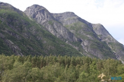 Den Eio entlang zum Eidfjordvatnet Eidfjord 15.08.15 - Norwegen Fjorde England Frankreich Spanien Portugal Marokko Kanaren AIDAsol Nordeuropa Westeuropa