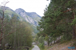 Den Eio entlang zum Eidfjordvatnet Eidfjord 15.08.15 - Norwegen Fjorde England Frankreich Spanien Portugal Marokko Kanaren AIDAsol Nordeuropa Westeuropa