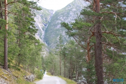 Den Eio entlang zum Eidfjordvatnet Eidfjord 15.08.15 - Norwegen Fjorde England Frankreich Spanien Portugal Marokko Kanaren AIDAsol Nordeuropa Westeuropa