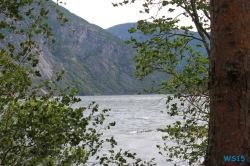 Den Eio entlang zum Eidfjordvatnet Eidfjord 15.08.15 - Norwegen Fjorde England Frankreich Spanien Portugal Marokko Kanaren AIDAsol Nordeuropa Westeuropa