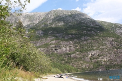 Den Eio entlang zum Eidfjordvatnet Eidfjord 15.08.15 - Norwegen Fjorde England Frankreich Spanien Portugal Marokko Kanaren AIDAsol Nordeuropa Westeuropa