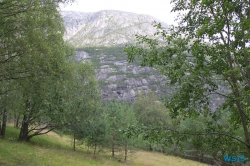 Den Eio entlang zum Eidfjordvatnet Eidfjord 15.08.15 - Norwegen Fjorde England Frankreich Spanien Portugal Marokko Kanaren AIDAsol Nordeuropa Westeuropa