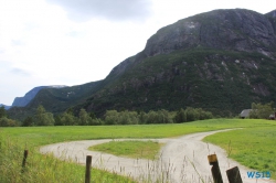 Den Eio entlang zum Eidfjordvatnet Eidfjord 15.08.15 - Norwegen Fjorde England Frankreich Spanien Portugal Marokko Kanaren AIDAsol Nordeuropa Westeuropa