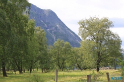 Den Eio entlang zum Eidfjordvatnet Eidfjord 15.08.15 - Norwegen Fjorde England Frankreich Spanien Portugal Marokko Kanaren AIDAsol Nordeuropa Westeuropa