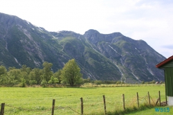 Den Eio entlang zum Eidfjordvatnet Eidfjord 15.08.15 - Norwegen Fjorde England Frankreich Spanien Portugal Marokko Kanaren AIDAsol Nordeuropa Westeuropa