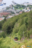 Fløi-Bahn Fløyen Bergen 15.08.10 - Norwegen Fjorde England Frankreich Spanien Portugal Marokko Kanaren AIDAsol Nordeuropa Westeuropa