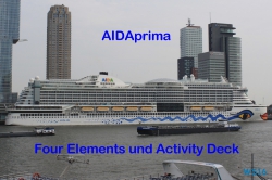 Four Elements und Activity Deck 16.07 - Das neue Schiff entdecken auf der Metropolenroute AIDAprima