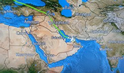 Frankfurt Singapur 25.05.04 Begeistert zum ersten Mal in Südostasien AIDAstella 005