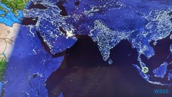 Frankfurt Singapur 25.05.04 Begeistert zum ersten Mal in Südostasien AIDAstella 006